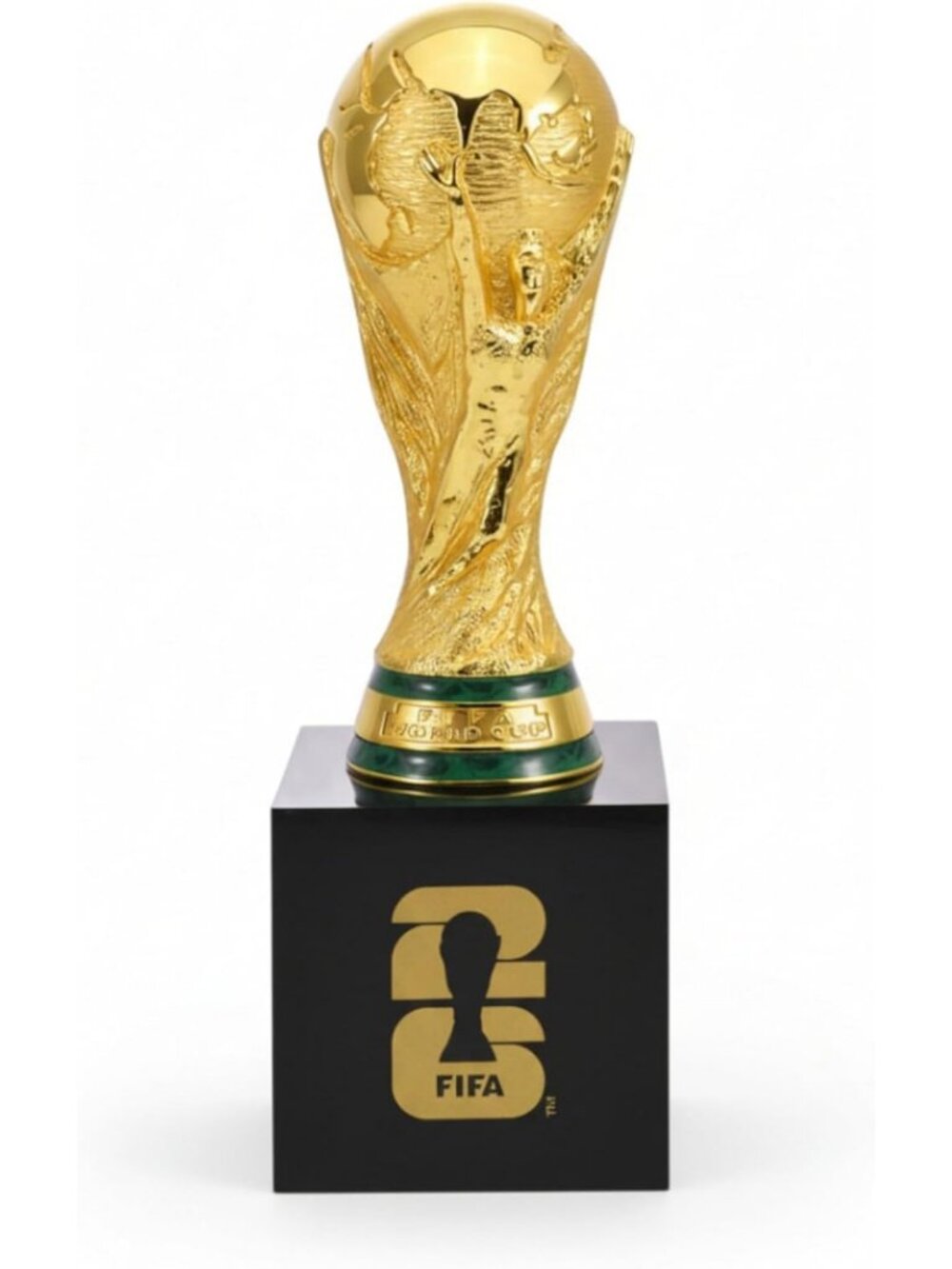 2026 FIFA World Cup 3D Trophy Replica - 5.9 Inch Zinc Alloy Collector's Item for